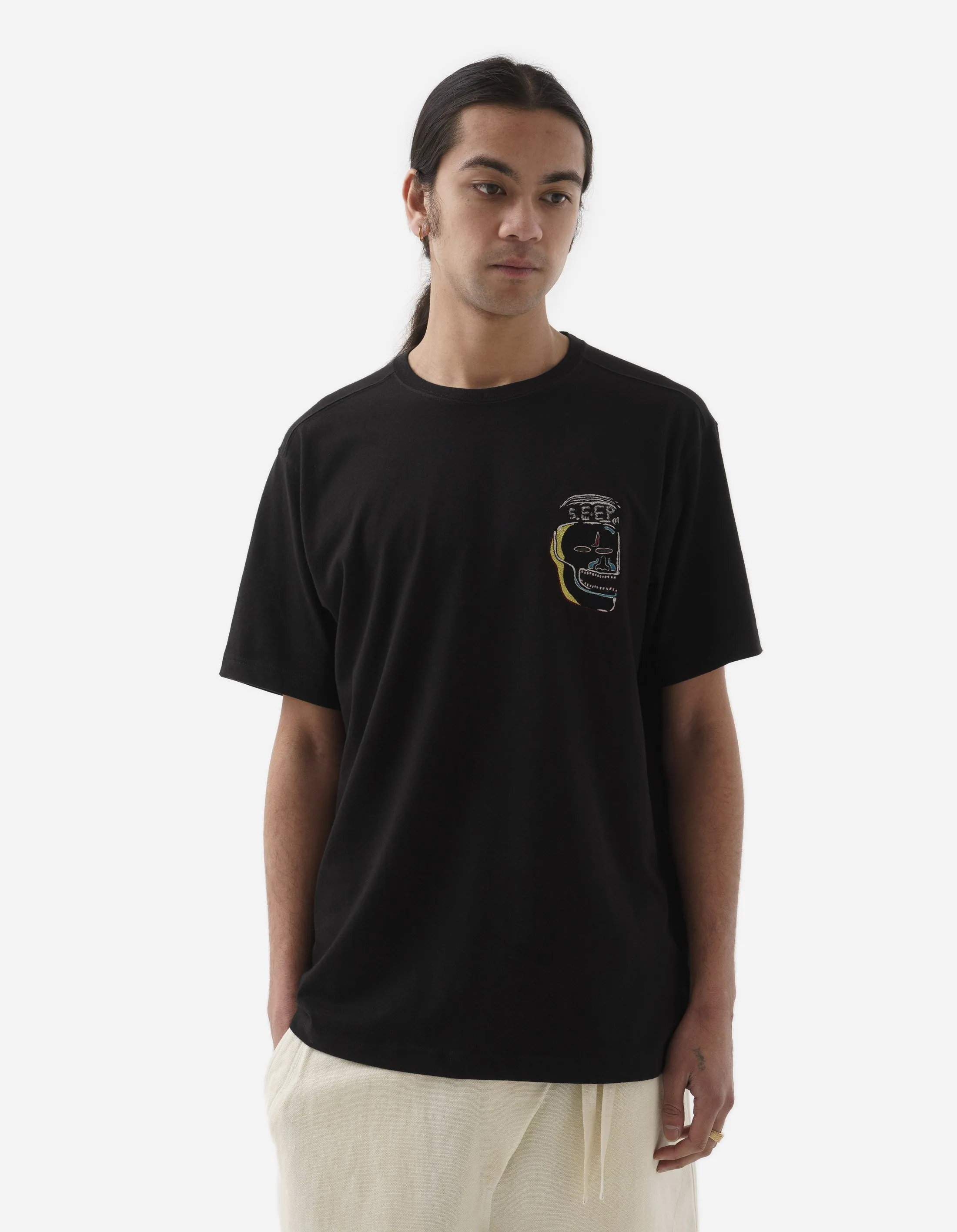 5141 Maha Basquiat 5.EEP T-Shirt Black