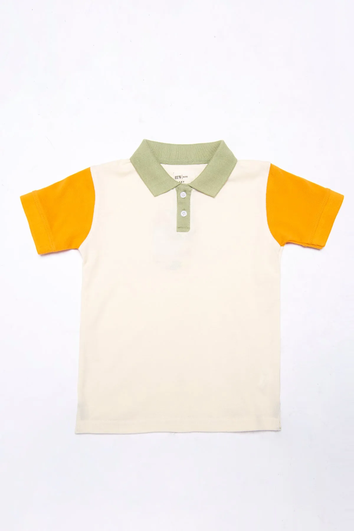 Color Block Polo Shirt