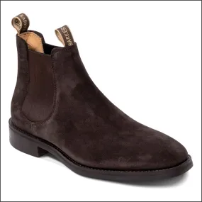 Barker Sutton - Dark Brown Suede Chelsea Boot*