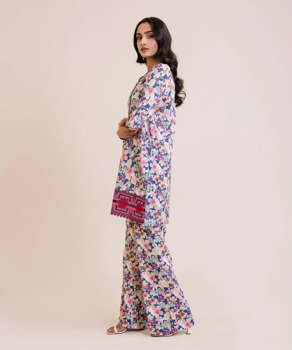 2 Piece - Embroidered Lawn Suit