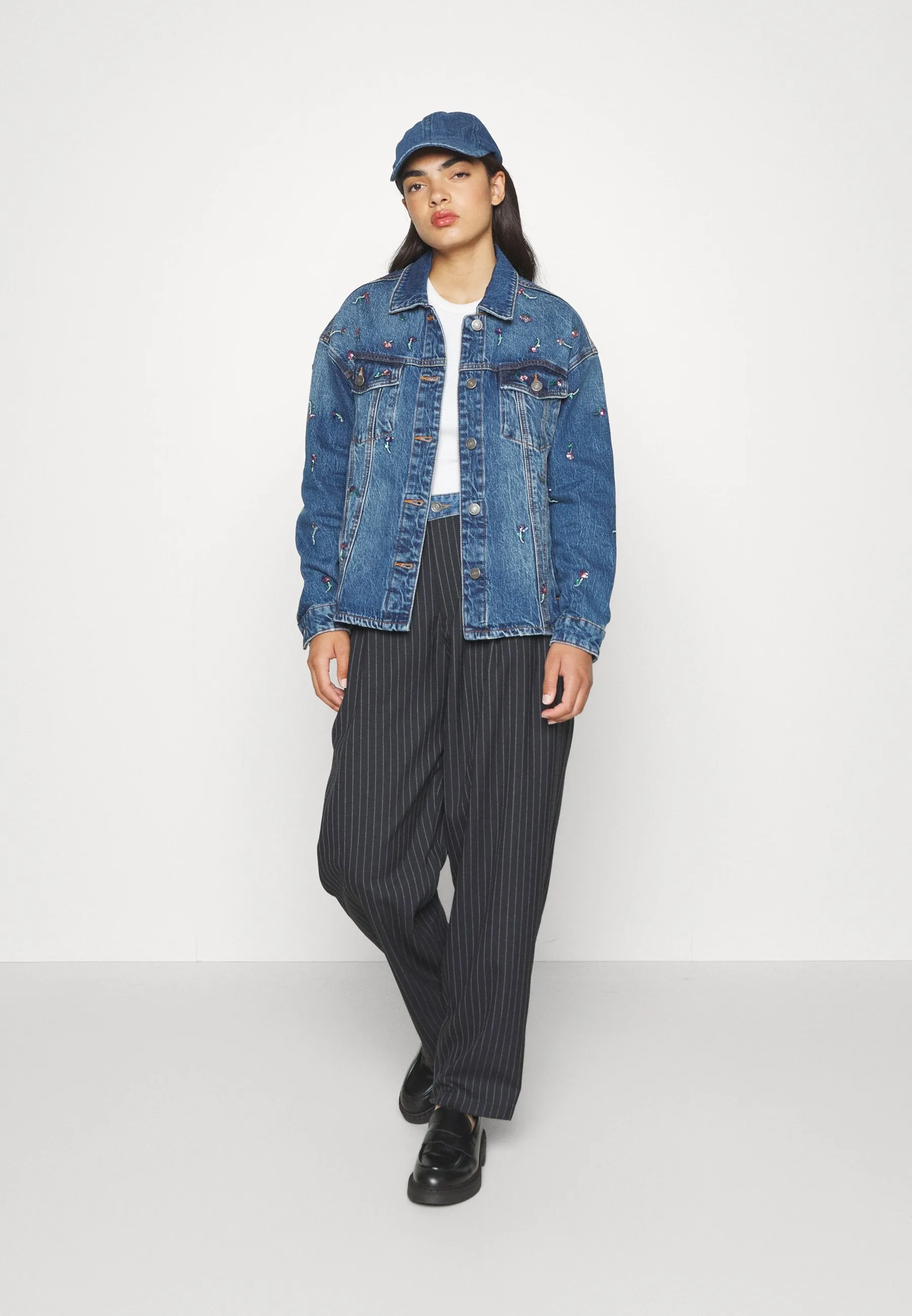 Desigual Chicago Hybrid Stripe Pant