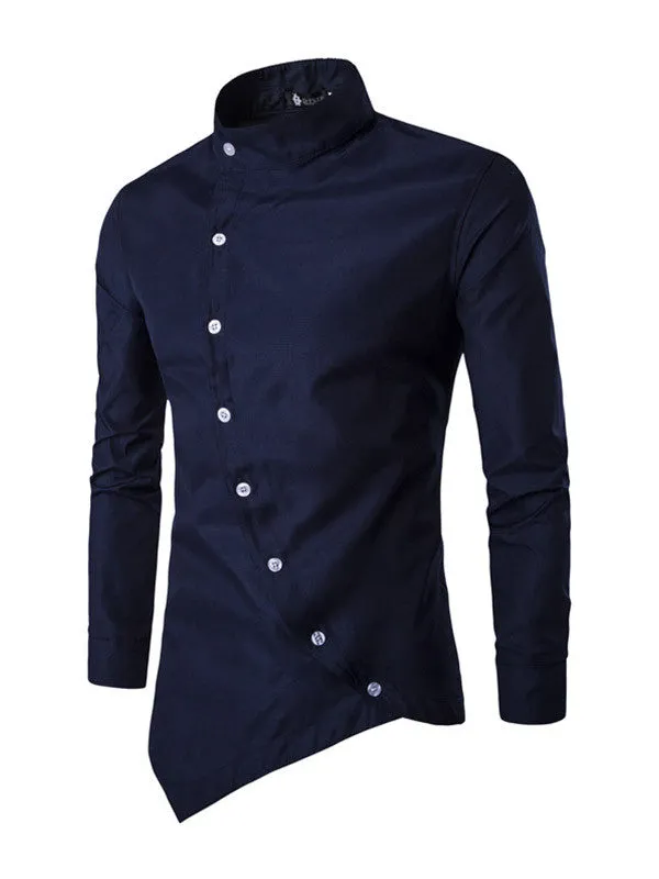 Fashion Men Casual Slim Fit Shirt