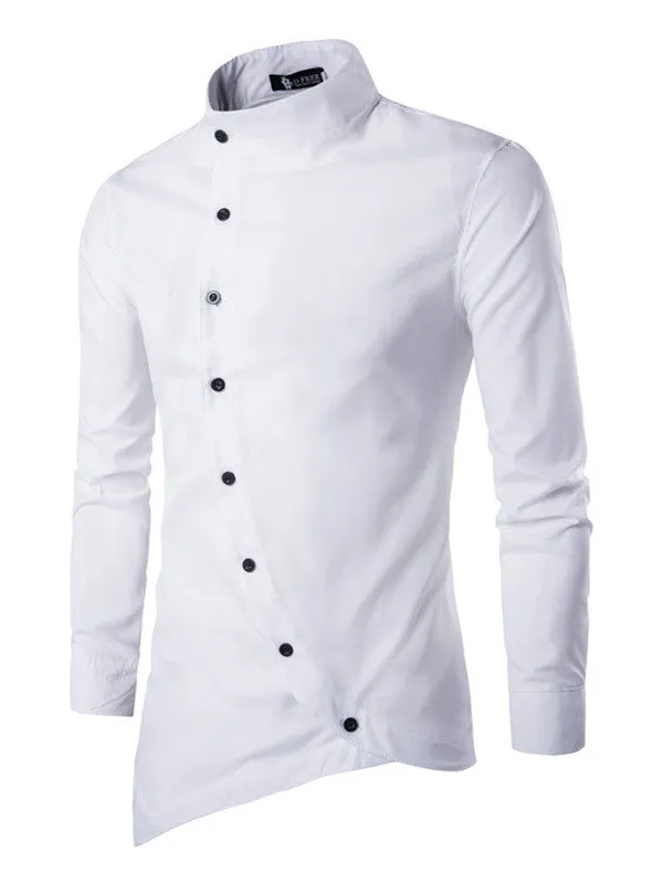 Fashion Men Casual Slim Fit Shirt