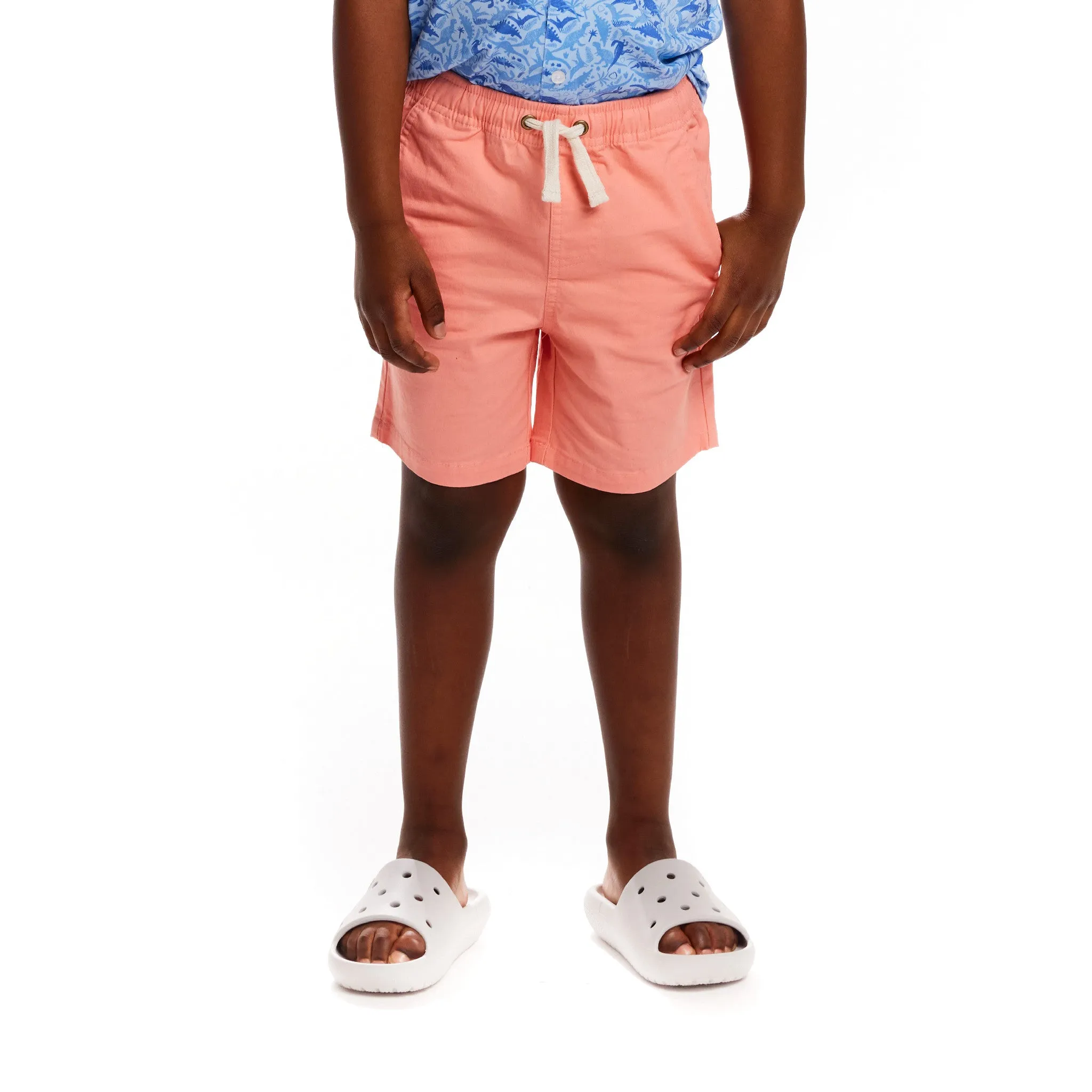 Drawstring Shorts | Orange