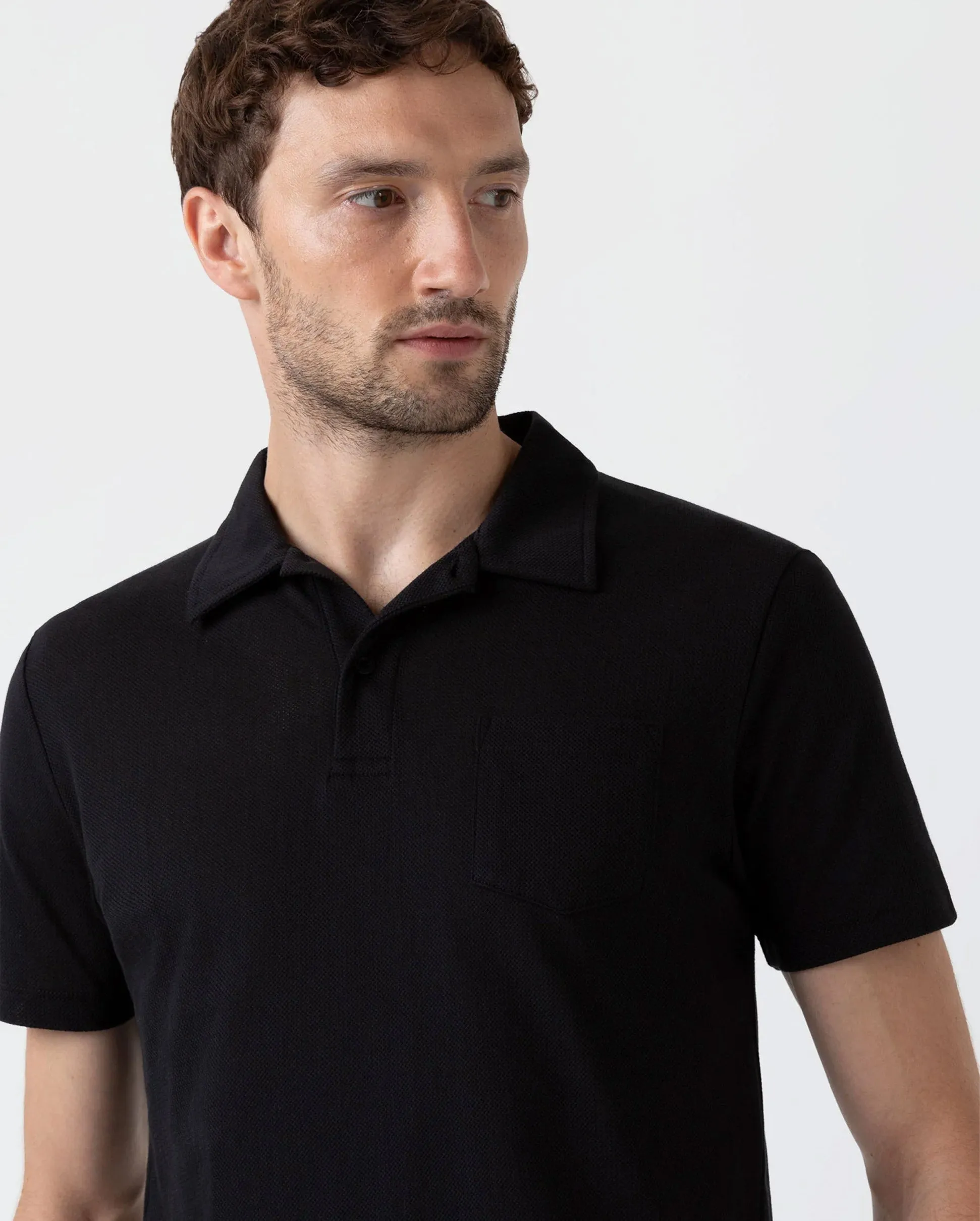 RIVIERA POLO SHIRT / BLACK