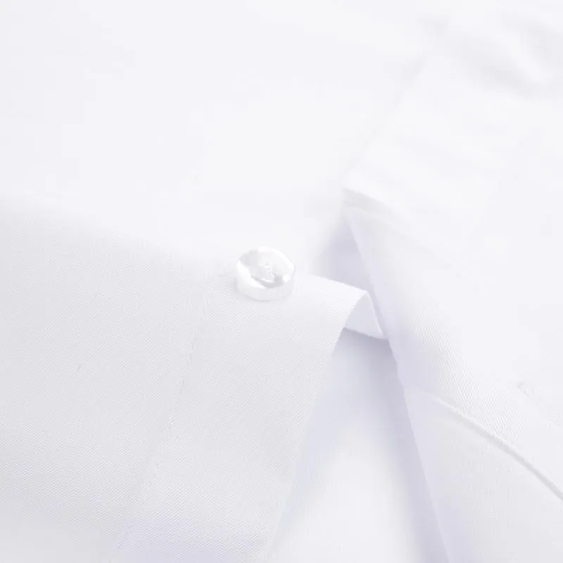 French Square Collar Men Dress Shirt