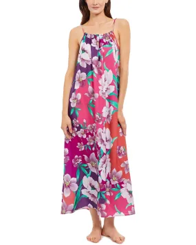 Gottex Bella Rose Hi-Neck Dress