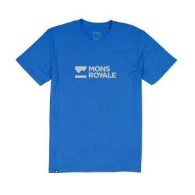 ICON MERINO TEE POP BLUE