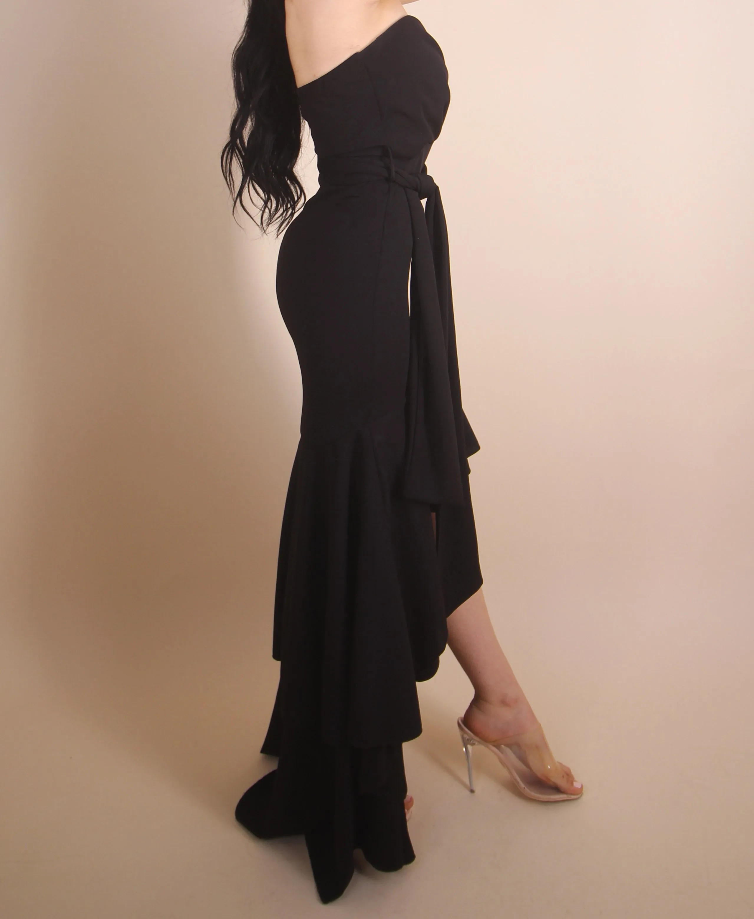 'SWEETHEART' Black Gown