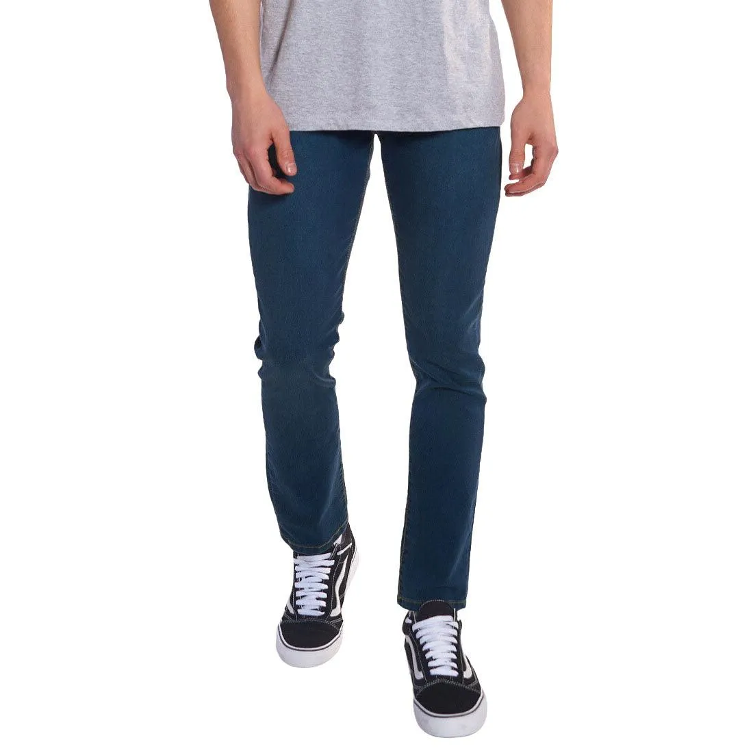 Jean Volcom Je Slim Vorta Indie Blue Azul