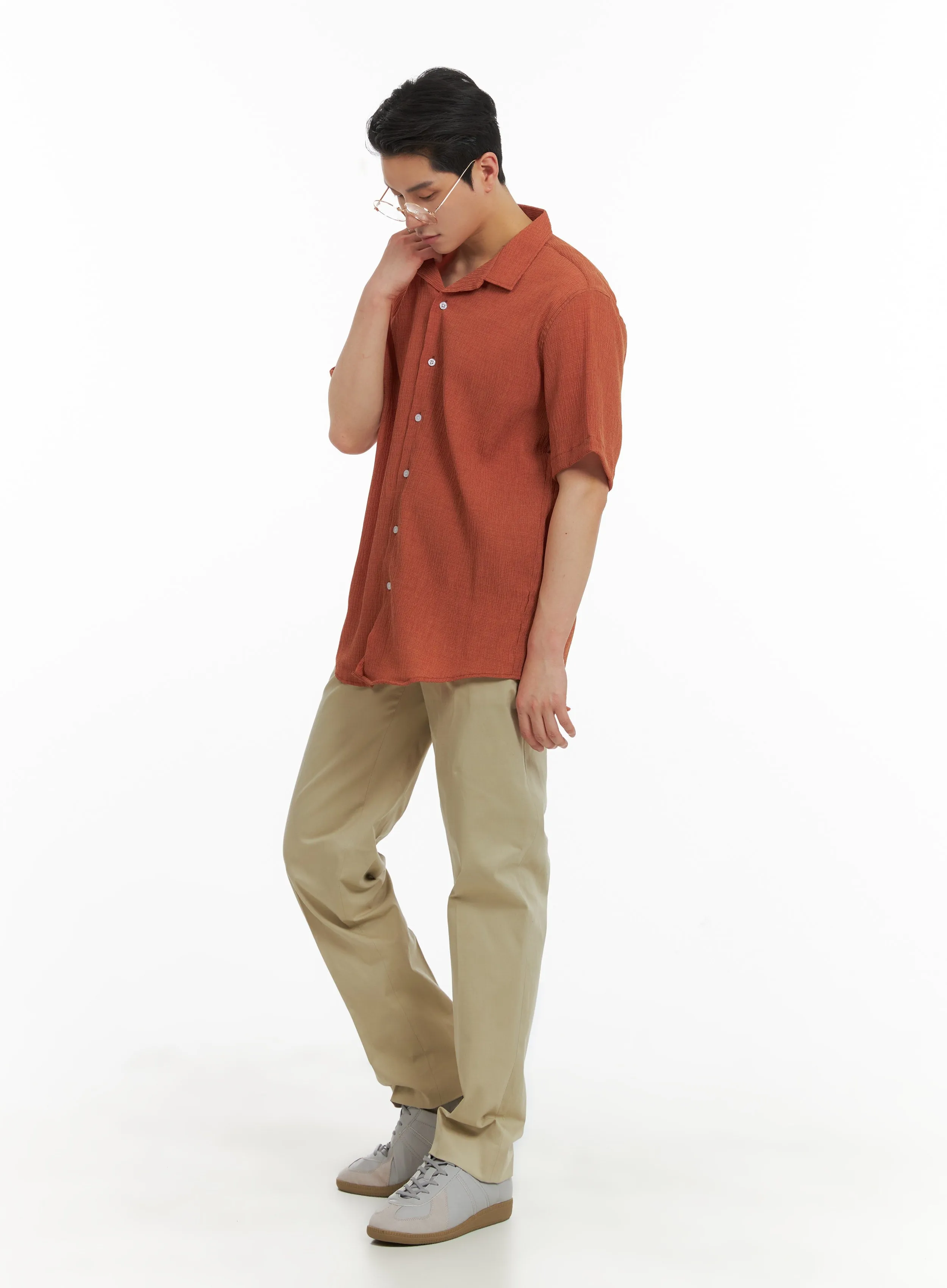 Men's Classic Straight Trousers IA401