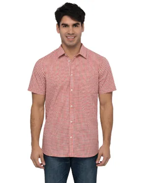 Chef Works Gingham Men's Modern Fit Shirt