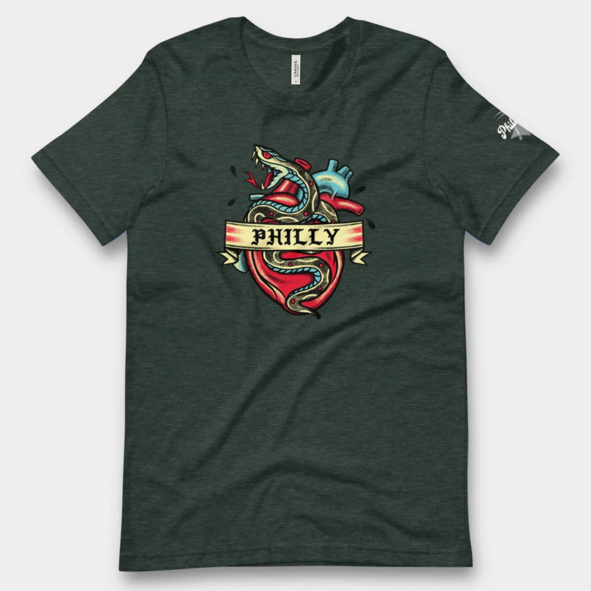 "Philly Snake Tattoo" Tee