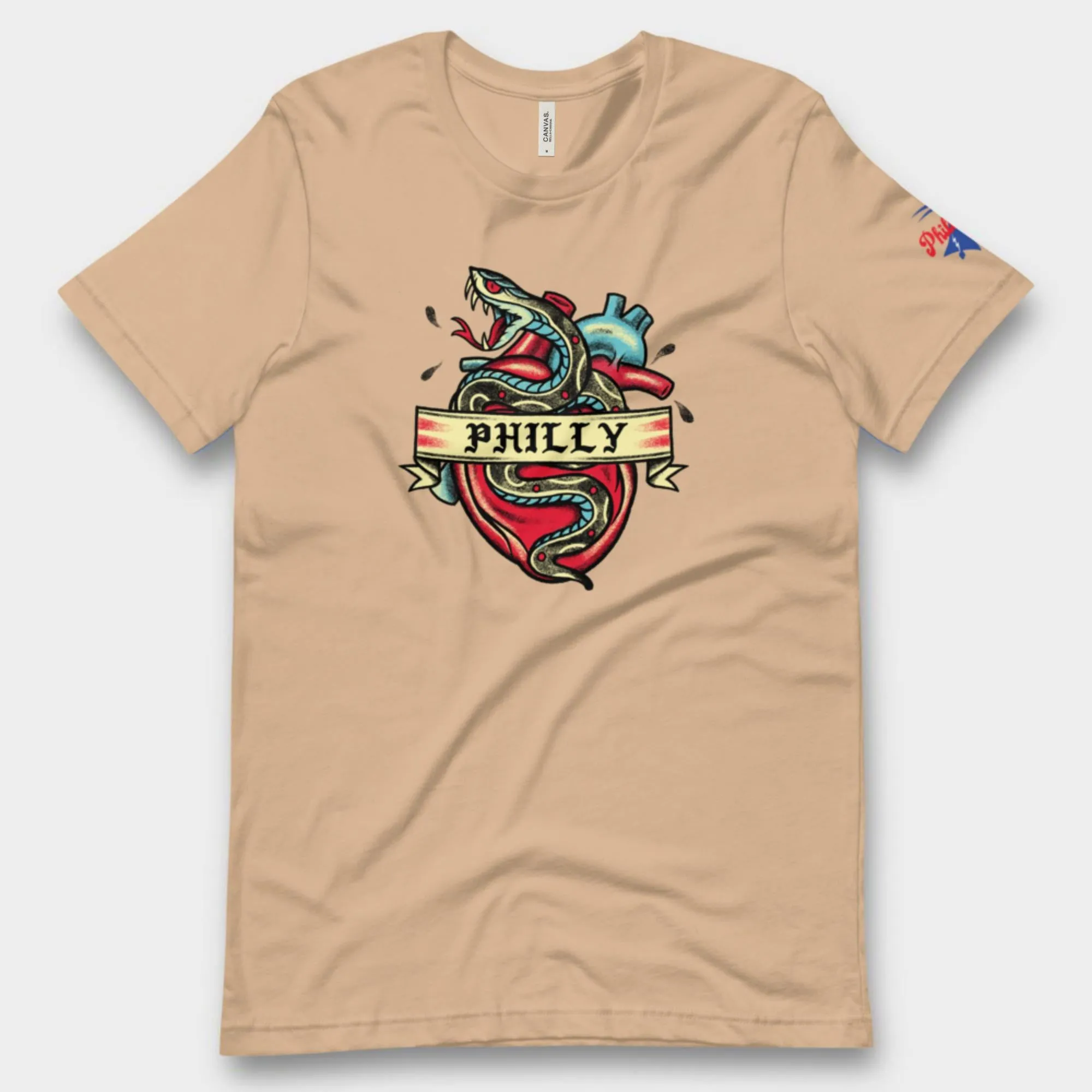 "Philly Snake Tattoo" Tee