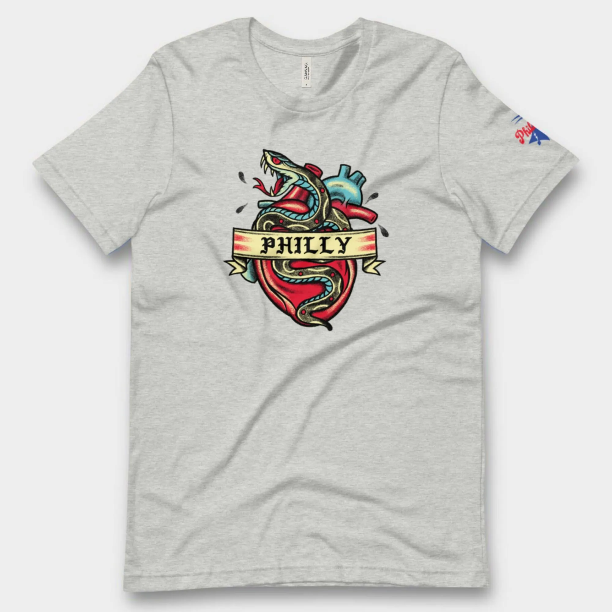 "Philly Snake Tattoo" Tee