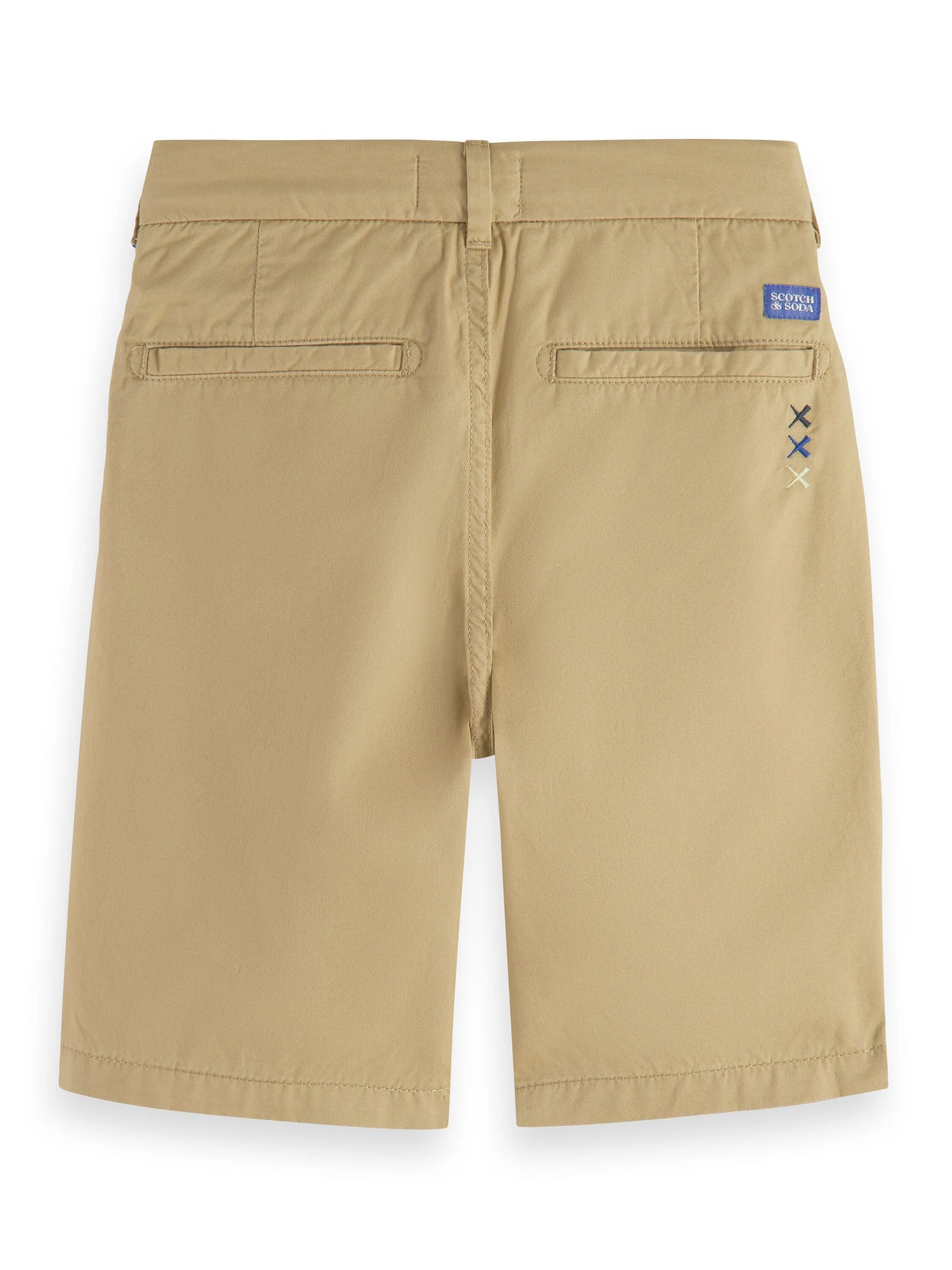 Scotch & Soda Boys Khaki Shorts_ 176047