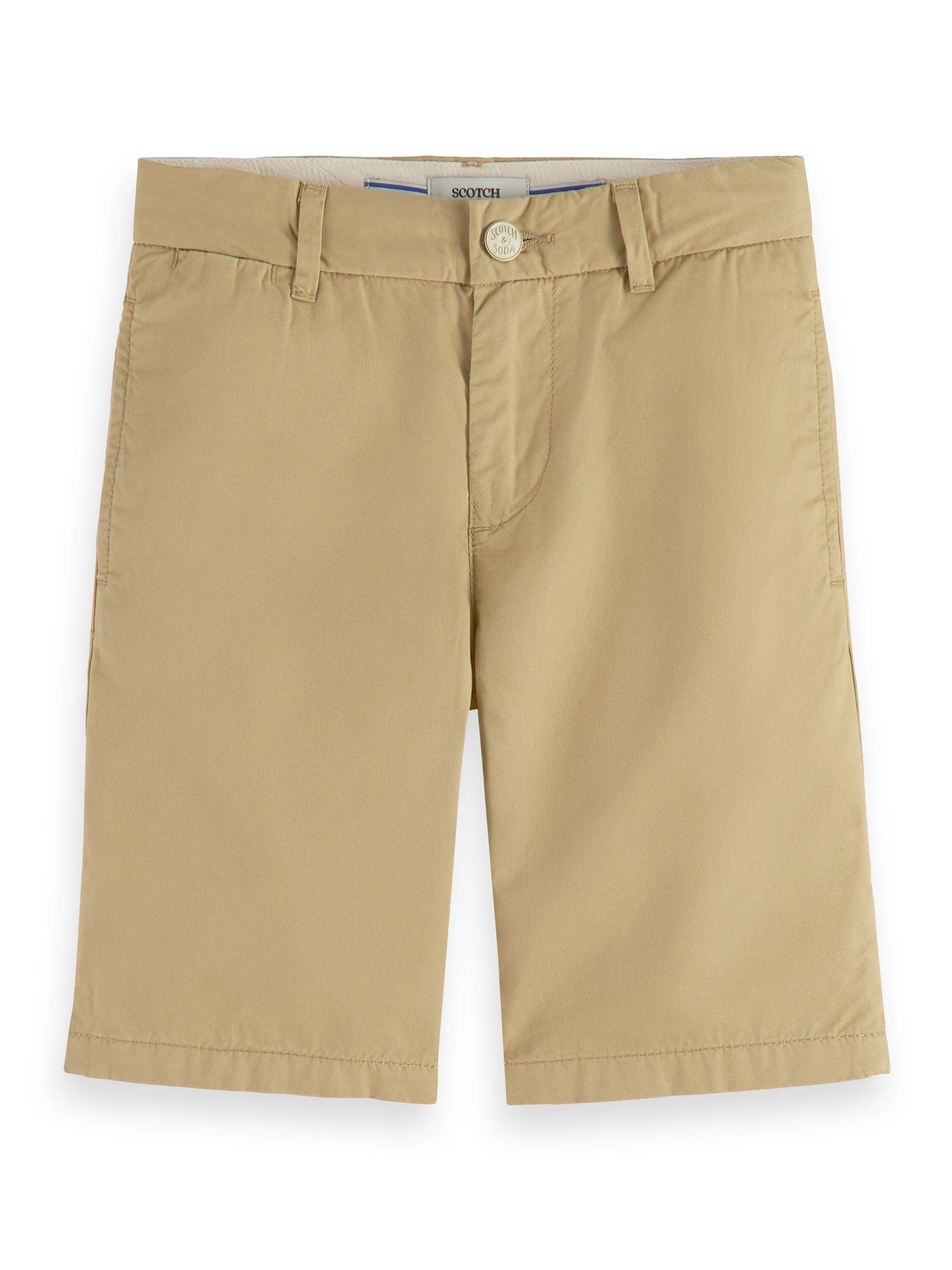 Scotch & Soda Boys Khaki Shorts_ 176047