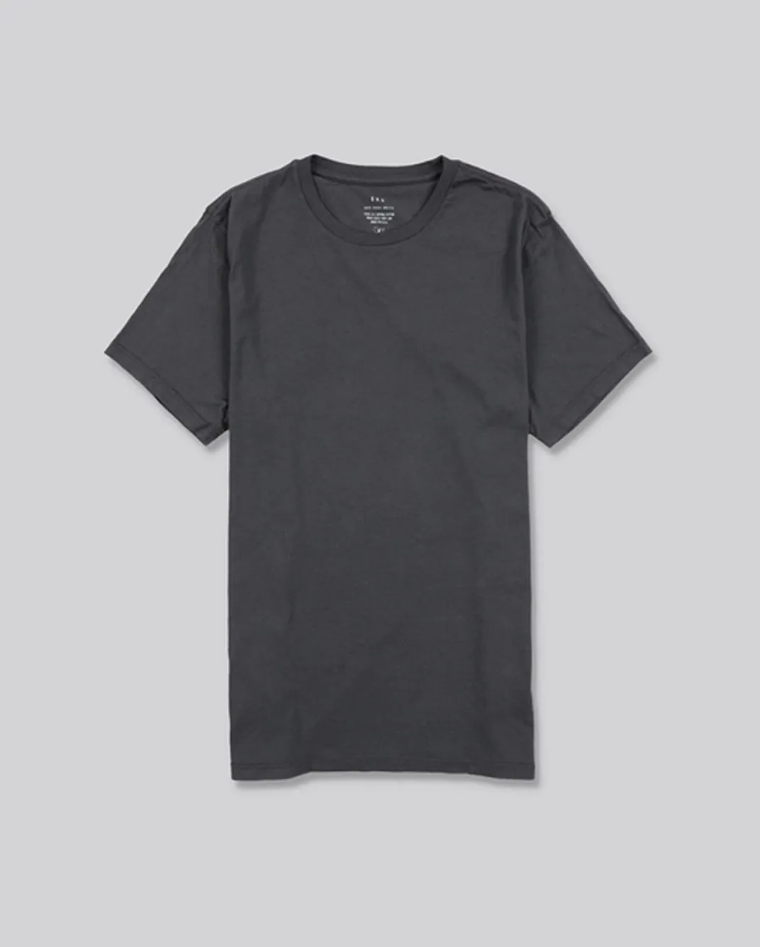 SUPIMA CREW TEE / SLATE