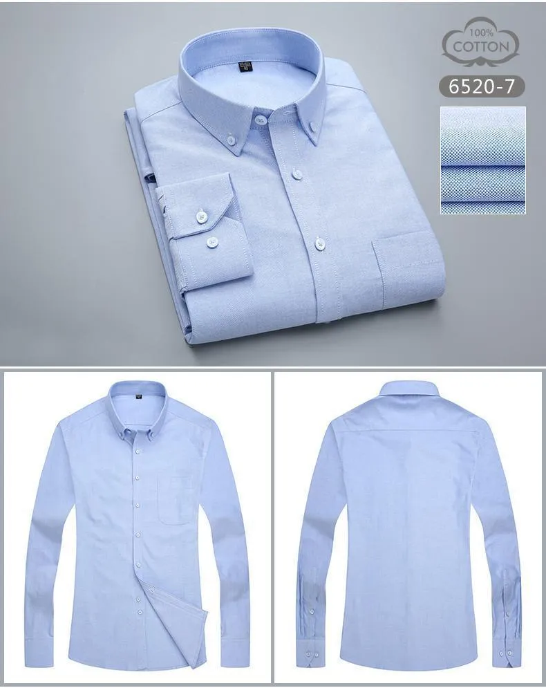 Cotton White Wedding Men Dress Shirt