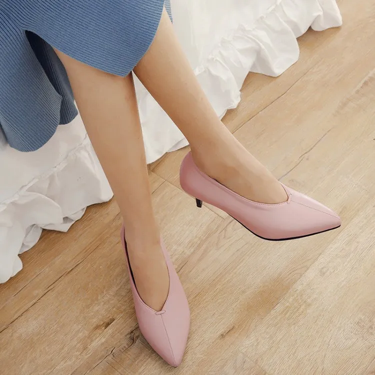 Women's Pointed Toe Pumps High Heels