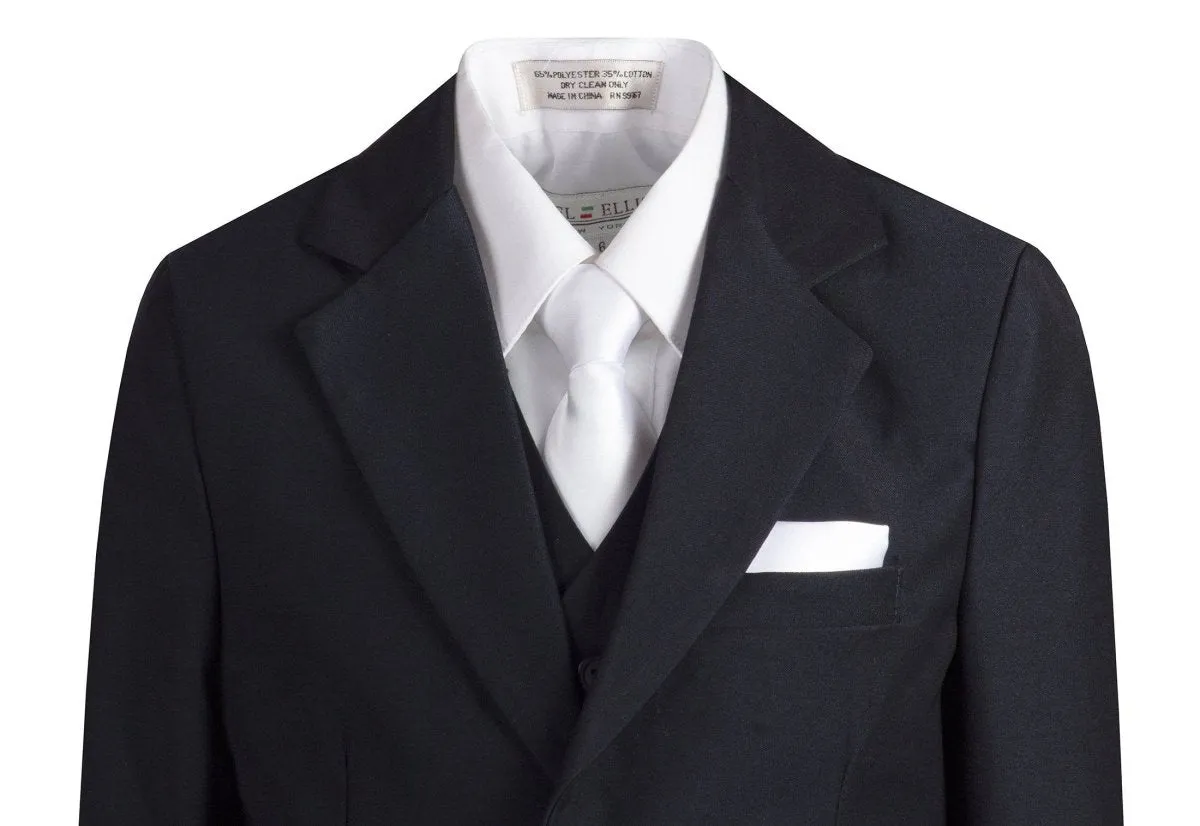 Boys 5-Piece Navy Suit Set First Holy Communion